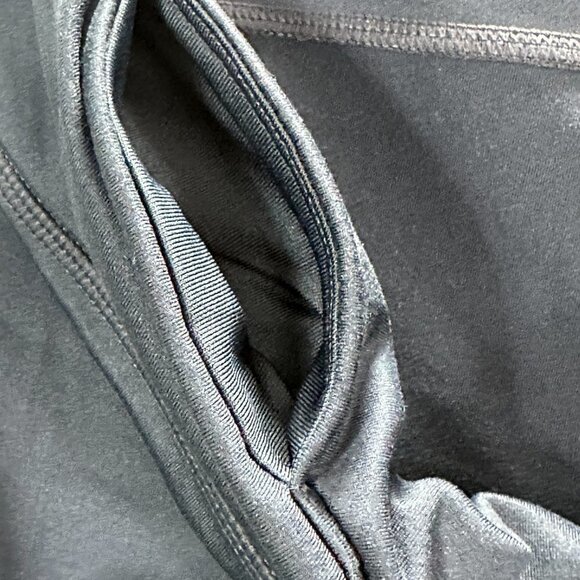 Joy Lab Pants Womens Large Blue Coquette Core Ankle Tie Yoga Waistband Pocket - Picture 8 of 9